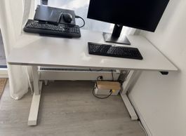 Elektrischer Schreibtisch | Höhenverstellbar 23–123 cm | 